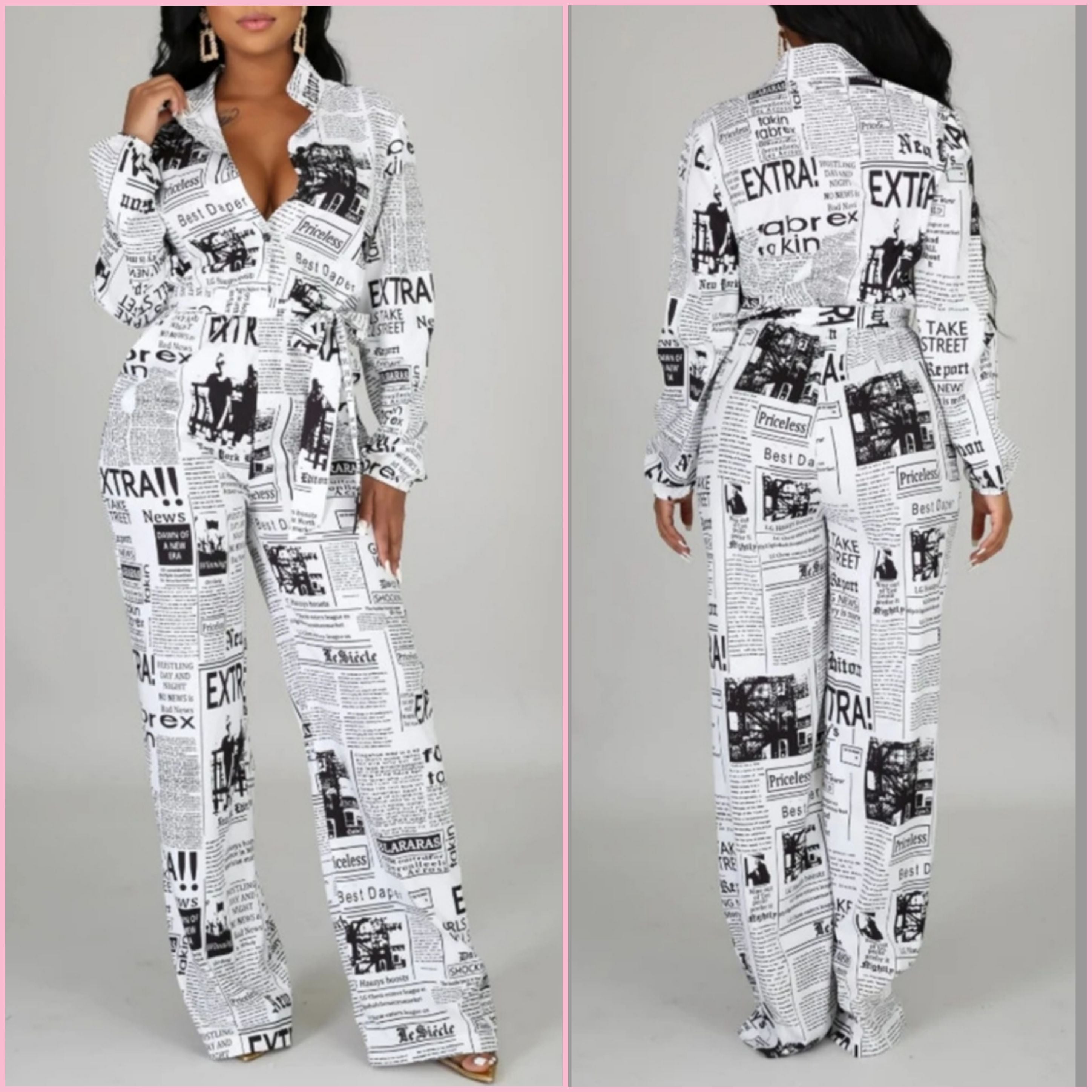 • Extra!Extra! • Jumpsuit