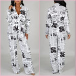 Load image into Gallery viewer, • Extra!Extra! • Jumpsuit
