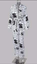 Load image into Gallery viewer, • Extra!Extra! • Jumpsuit
