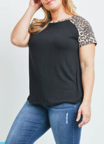 Load image into Gallery viewer, •Cheetah• Sleeve Top
